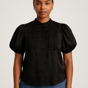 Vintage‎ Scott Taylor silky Blouse Size 1X